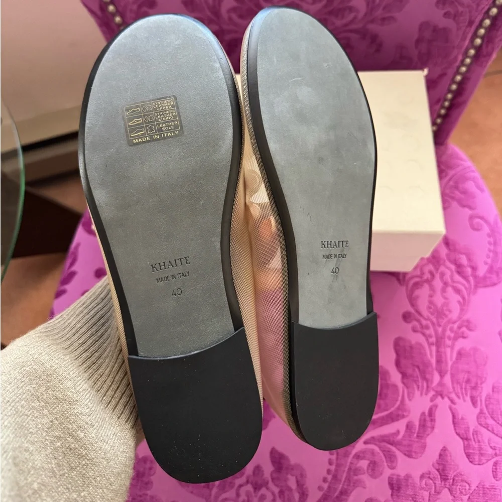 KHAITE Marcy Mesh Flats size 40 - Picture 4 of 4